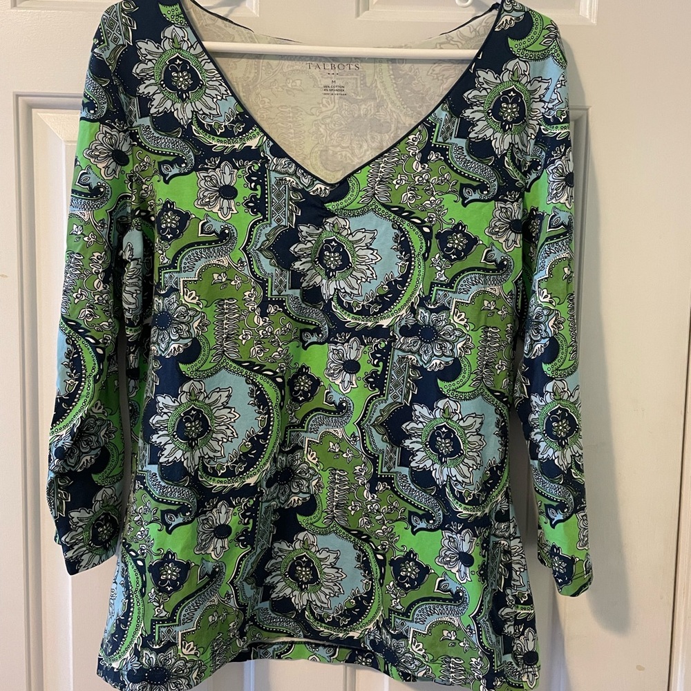 Talbots v-neck shirt